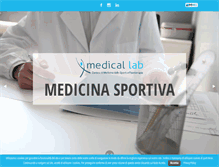 Tablet Screenshot of medicallab.it